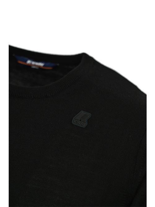 Maglia Sebastien Merino nero K-WAY | K 6113BWUSY